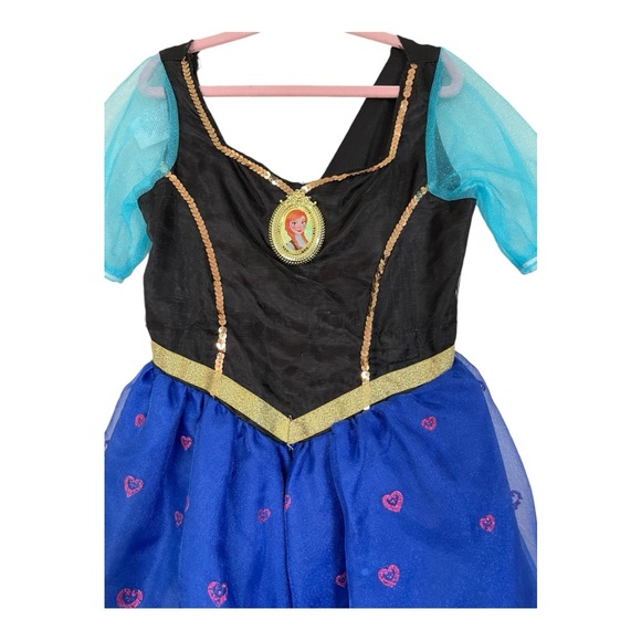 Disney frozen Anna blue dress music lights up 4-6x jakks pacific - Picture 6 of 14